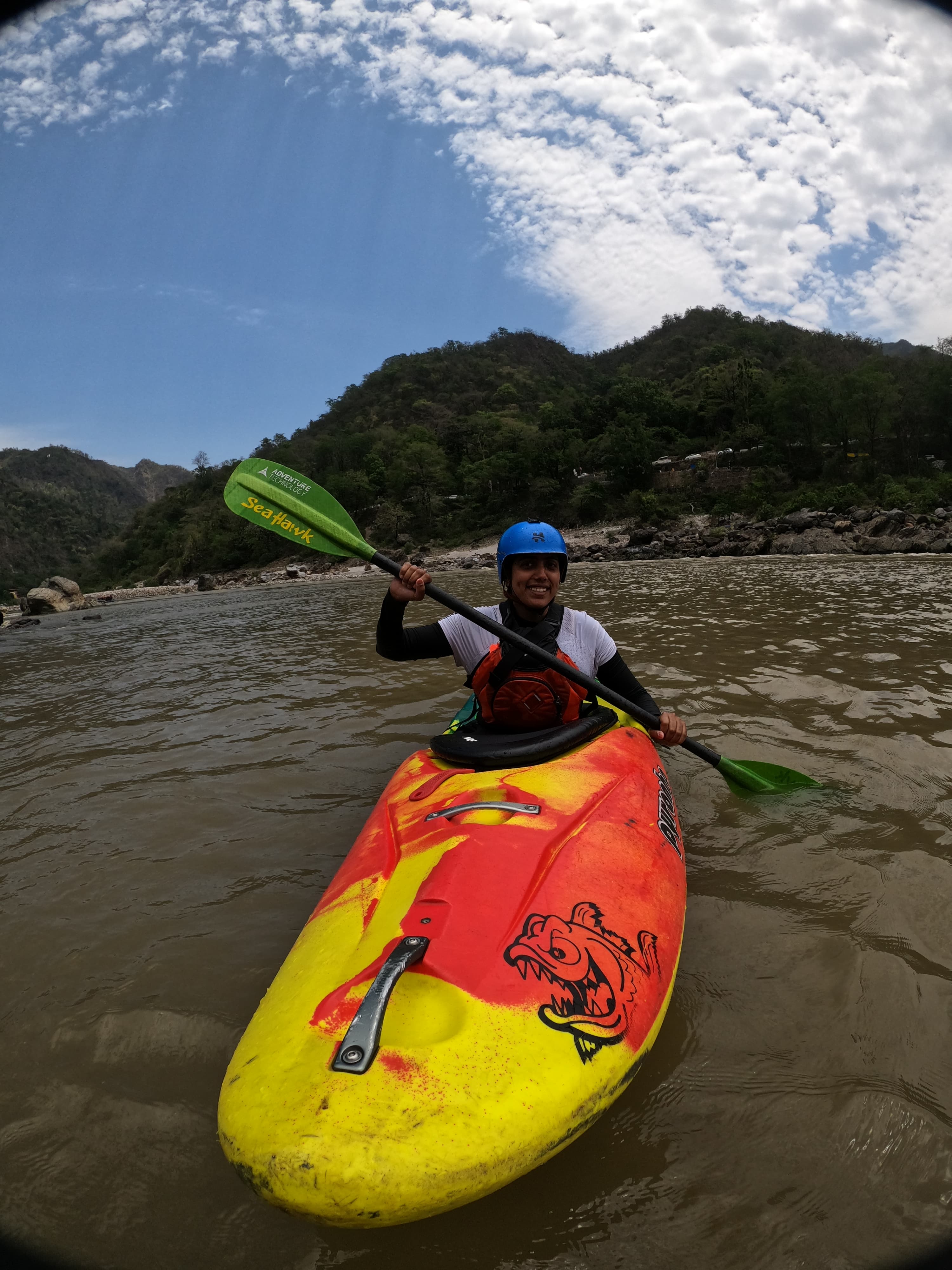 Rafting group photo