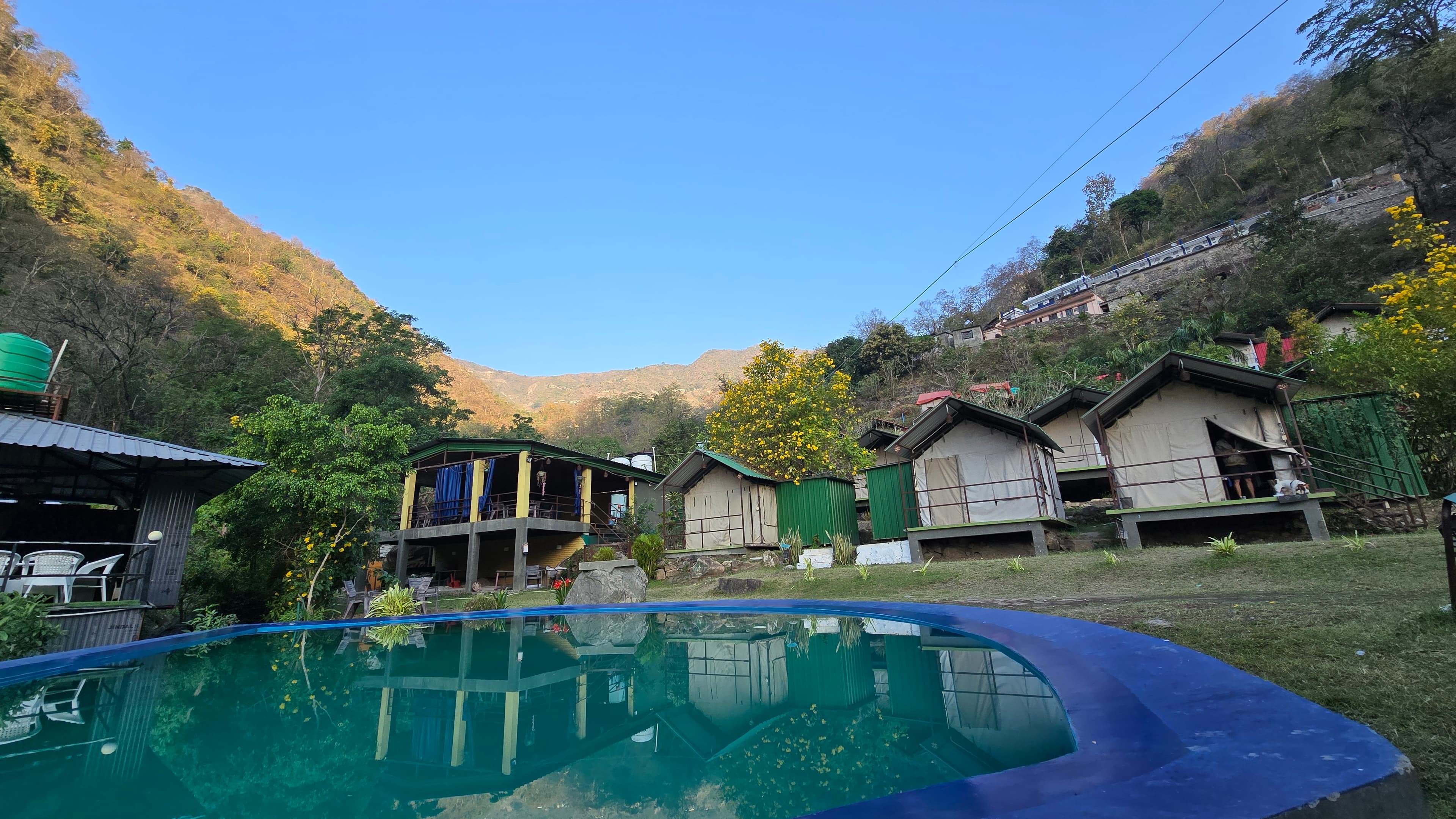 Rafting safety demonstration